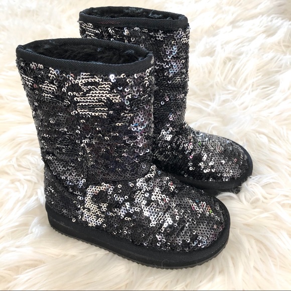 Stuart Weitzman Flip Sequin Boots - Picture 2 of 6
